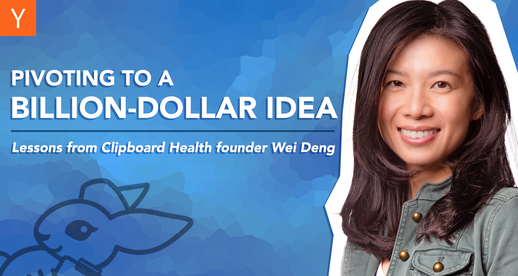 A photo of Clipboard Health founder Wei Deng